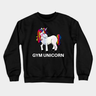 Gym Unicorn - Gym, Fitness Crewneck Sweatshirt